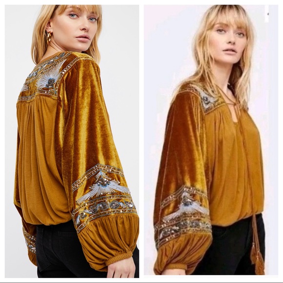 Free People Tops - Free People | Hearts Aflame Top